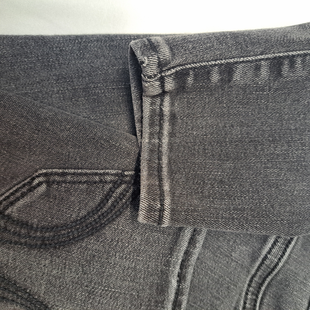 Hollister Gray High-Rise Super Skinny Denim Jeans Women's Size W24 L28 - Picture 4 of 5
